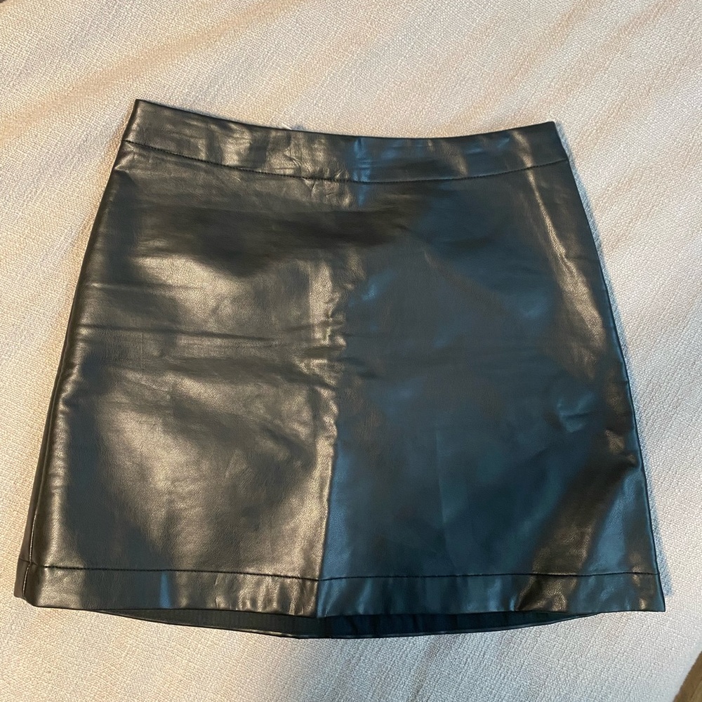 GAP Faux Leather Mini Skirt